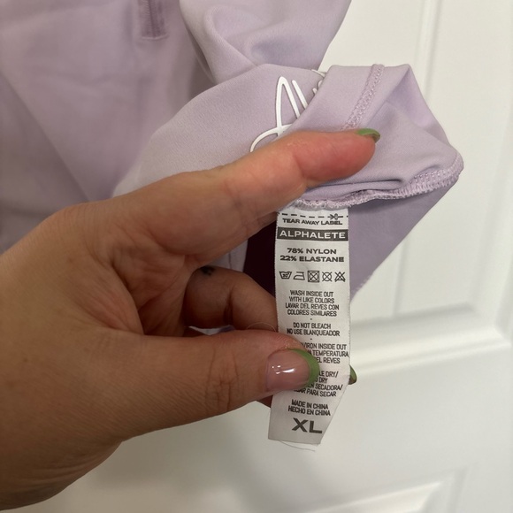 Alphalete Purple Sleeveless Top - Picture 2 of 3